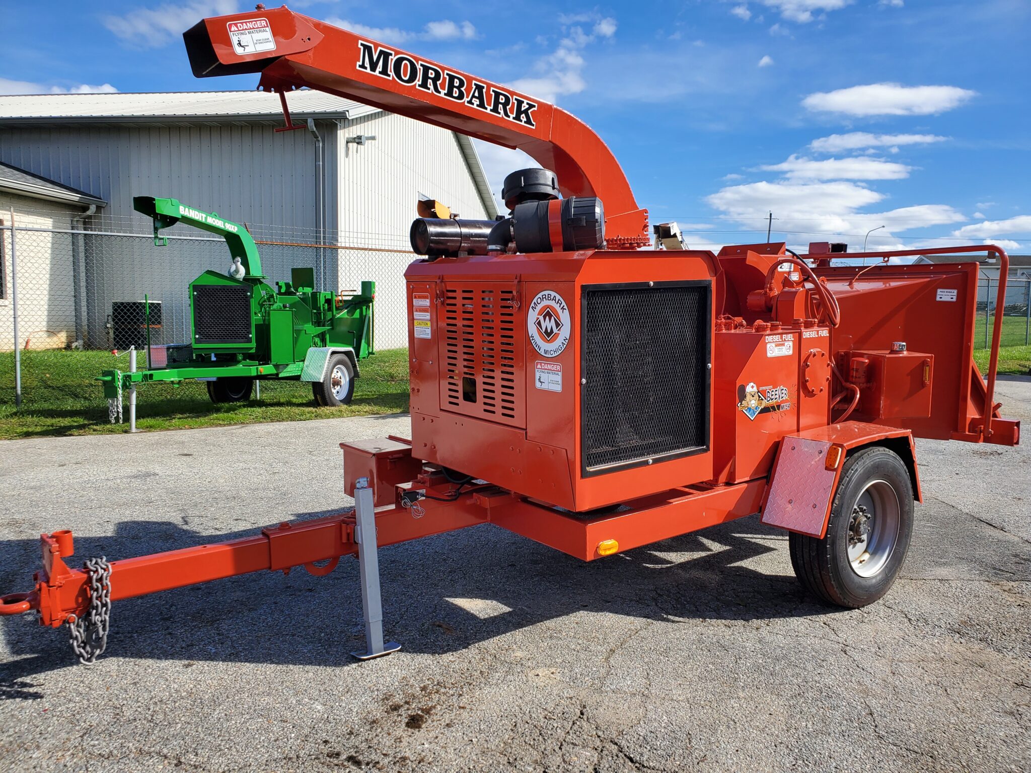 (SOLD) 2005 Morbark M15R Tornado15 Turbo Diesel Wood Chipper 15 ...